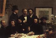 Henri Fantin-Latour The Corner of the Table Sweden oil painting reproduction